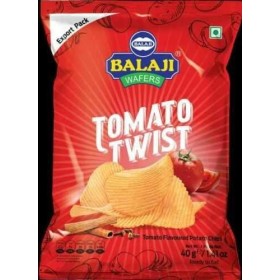 Balaji Tomato Twist gaufrette tomate et pomme de terre - 40 g