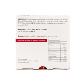 Martins Chocolatier Coffret cadeau avec liqueur de chocolat de Noël | Sapin de Noël festif | Cadeau de Père Noël secret