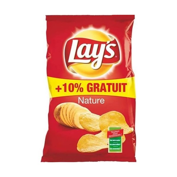 Lays Chips nature - Le paquet de 300g + 10% gratuit