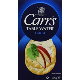 CARRS Crackers Table Water 200 g - Lot de 3
