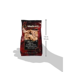 Walkers - Sac de promenade sablé Mini Chop Chip 125 Gr