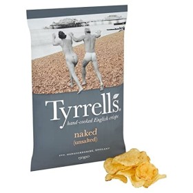Tyrrells Naked Sharing Chips 150 g