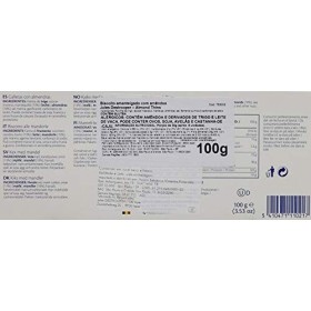 Biscuit Aux Amandes | Jules Destrooper | Pain aux amandes | Poids total 100 grammes