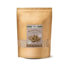 Biojoy Cerneaux de Noix BIO 1 kg , huitièmes, décortiquées, naturels, Juglans regia