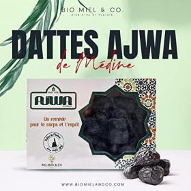 Dattes Ajwa de Médine Prémium 400g - NADATY - Un Reméde pour le Corps et lEsprit