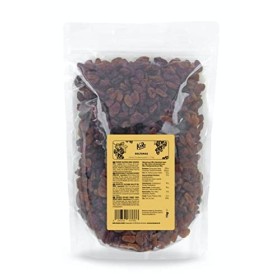 KoRo - Raisin sec sultanine qualité premium 1 kg - Fruits secs non sulfurés dans un emballage économique