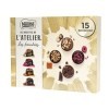 Nestlé Chocolats de Noël LES RECETTES DE LATELIER Les Bouchées - Assortiment de chocolats - Boite de 186g