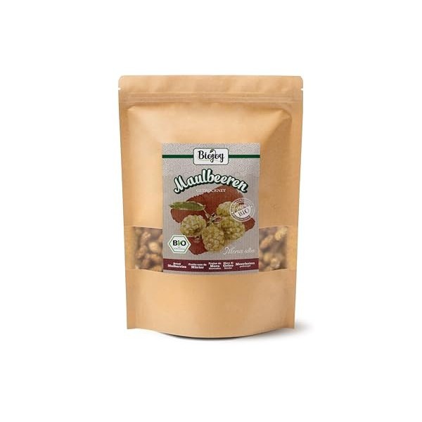 Biojoy Mûrier blanc séché BIO 1 kg , entières et non-sucrées