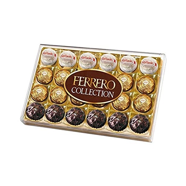 Ferrero Assortiment chocolat - La boîte de 24, 269g