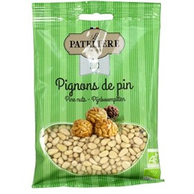 LA PATELIERE Pignons de Pin Bio, 50g Lot de 5 