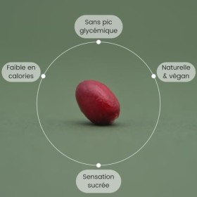 10 Baies Miraculine déshydratées - 100% Naturelle - réduction du sucre