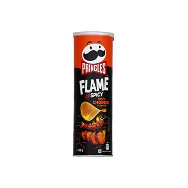 Chips Tuiles Pringles Flame Spicy Chorizo - 160g