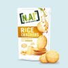 N.A! Nature Addicts - Rice Crackers Fromage - Crackers Fins de Riz, Légers et Craquants - 55% de Matières Grasses en Moins qu