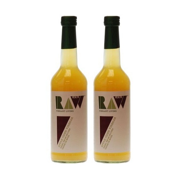  LOT DE 2 - Raw Health - Org Apple Cider Vinegar | 500ml | LOT DE 2