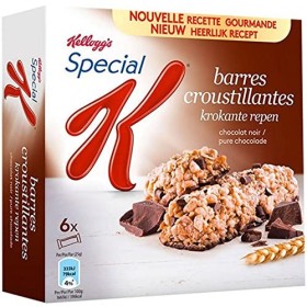 Special K Barre Céréales Chocolat Noir 129g lot de 3 