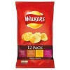 Walkers Crisps - Meaty Variety 12x25g 