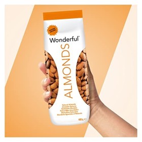 Wonderful Almonds - Amandes nature 400g Lot de 2 