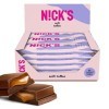 NICKS Barre Keto Soft Toffee, Caramel Fondant enrobé de Chocolat au lait Sans Sucre Ajouté, Sans Huile De Palme, Low carb | 1