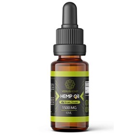 VerusHemp Le chanvre 1500 mg Liquide | Forte de haute qualité | Natural Ingredients | suitable for Vegans & Vegetarians 10ml 
