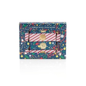 Venchi - Collection de Noël - Sélection de 4 Christmas Crackers avec Chocolats Assortis, 148 g - Idée cadeau - Marque-place -