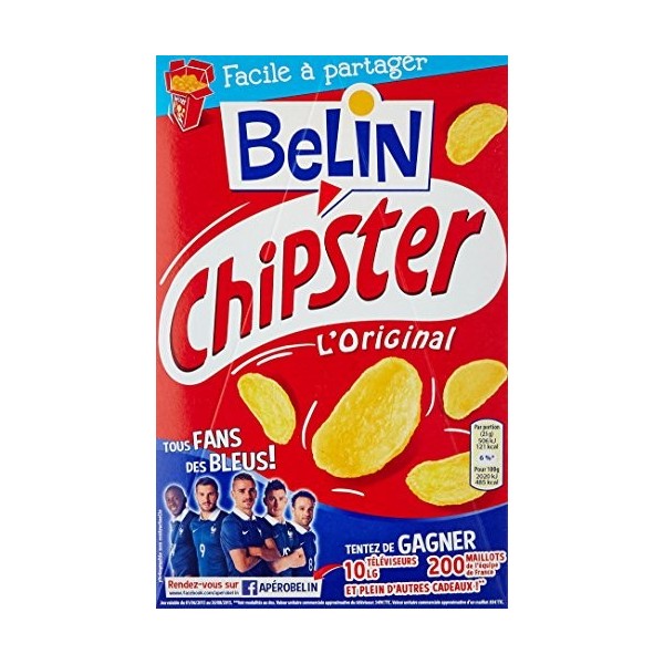 Belin Chipsters lOriginal la Boîte de 75 g