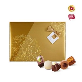 Frey Pralinés Prestige 258g - Assortiment de Pralines à Offrir - Emballage cadeau de Noël - Chocolat Suisse Certifié UTZ