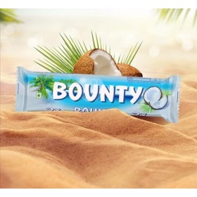 BOUNTY - Barres chocolat et noix de coco - Grand format contenant 24 x 57g - 1,368kg