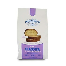 Tartines de pain briochée, biscottes italiennes - 200g lot de 3 pièces 