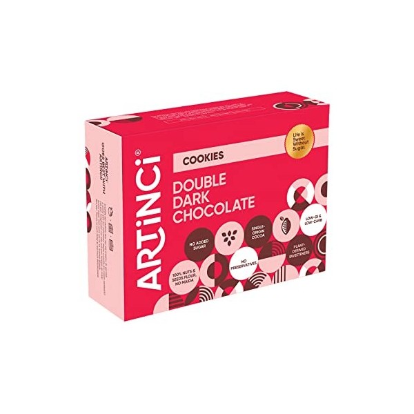 Artinci Multigrain Millet Ginger Cookies | Zero Sugar | Goodness of Foxtail Millets | Low Carb | Diet Snacks for Healthy Livi