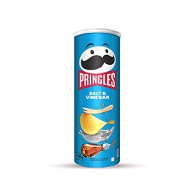 Pringles - Salt & Vinegar - 165 g - [Pack de 3]