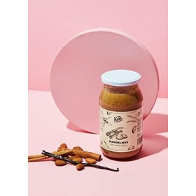KoRo - Mandelmus Zimt-Vanille 500 g - Zum Backen & Co.- Creamy Mixgenuss aus Vanille mit Zimt - Veganer Aufstrich