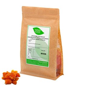 Natura dOriente Gingembre Naturel Déshydraté sans Sucre en Morceaux 1000 g