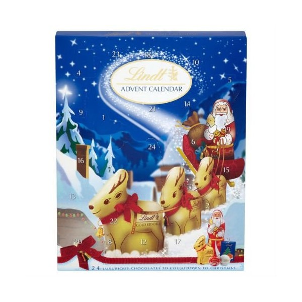 Lindt - Advent calendrier – 160 g lot de 2 .