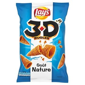 Lays 3Ds Bugles, Goût Nature, 85g