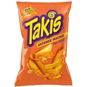 2 x 92 g – Takis Intense NACHO – Saveur non Spicey Cheese + protection dexpédition Heartforcards®