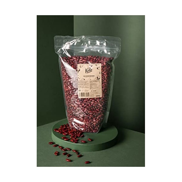 KoRo - Haricots rouges bio 2 kg - Haricots issus de lagriculture biologique contrôlée - Emballage grand format à prix avanta