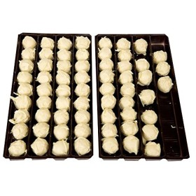 Boîte de 1Kg De"Mozart" Truffes Classiques Au Chocolat Blanc Et Vanille Boîte de Chocolats