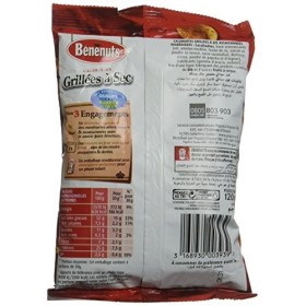 Benenuts Cacahuètes grillées à secs 120 g - Lot de 8