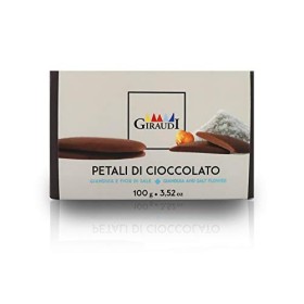 Pétales de chocolat gianduia avec fleur de sel, 100g - coffret cadeau "Les Pétales"
