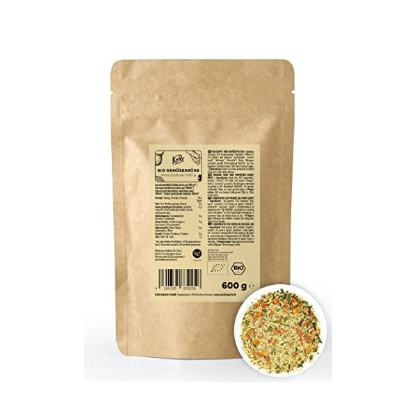 KoRo - Bouillon de légumes bio | 600 g - végétalien - purement végétal - sans additifs