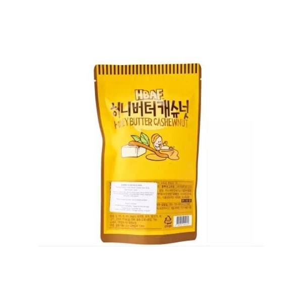 Toms Farm Beurre de miel coréen, noix de cajou 210 g – Beurre de miel au lieu du sucre, la douceur de lamande est fabriquée