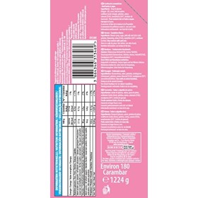 CARAMBAR Bonbons Carambar Barbe à Papa Boite 180 pièces, Rose Lot de 1 