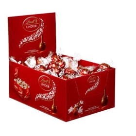 Lindt - Présentoir LINDOR - Chocolat au Lait, 750g