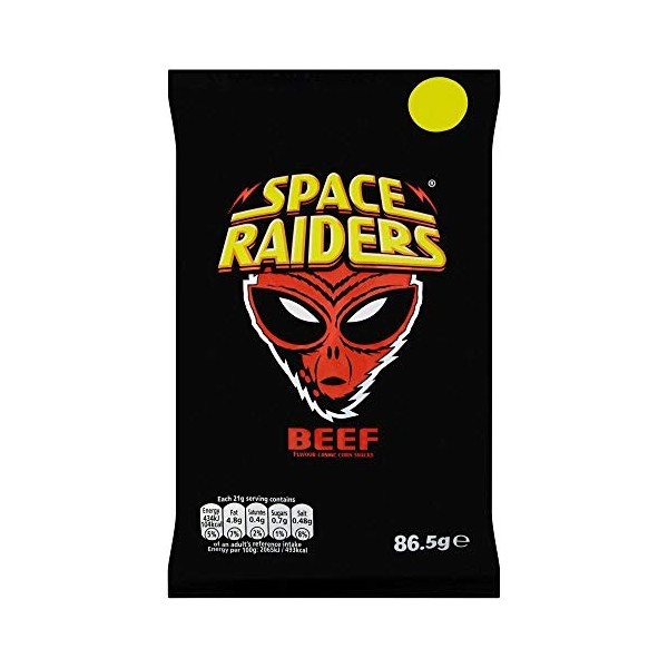 Boeuf Space Raiders - 86,5 g - Paquet de 1