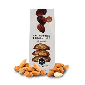 Deseo Cantuccini Toscani IGP: Biscuits croustillants aux amandes - Lot de 3 x 180g