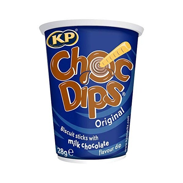 KP Choc Dips Original - 28 g - Paquet de 1