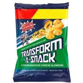 Fromage et oignon Golden Wonder Transformers - 30 g - Lot de 4