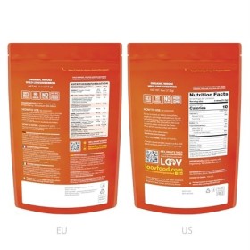 Airelles sauvages bio lyophilisées de LOOV, aucun sucre ajouté, 100 % d’airelles entières, cueillies dans les forêts d’Europe