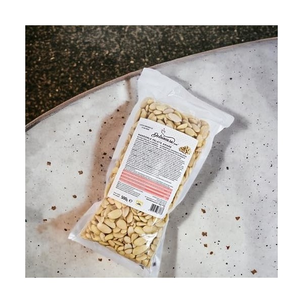 Dolcincasa.com Amandes amère Blanchies Noix entières pour un grignotage sain Cuisine ou pâtisserie Sucreries Pâtisseries Glac