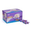 Milka Naps Mix - Assortiment de Chocolat au Lait du Pays Alpin : Chocolat au Lait, Crème Cacao, Noisettes, Fraise - Tubo d1 